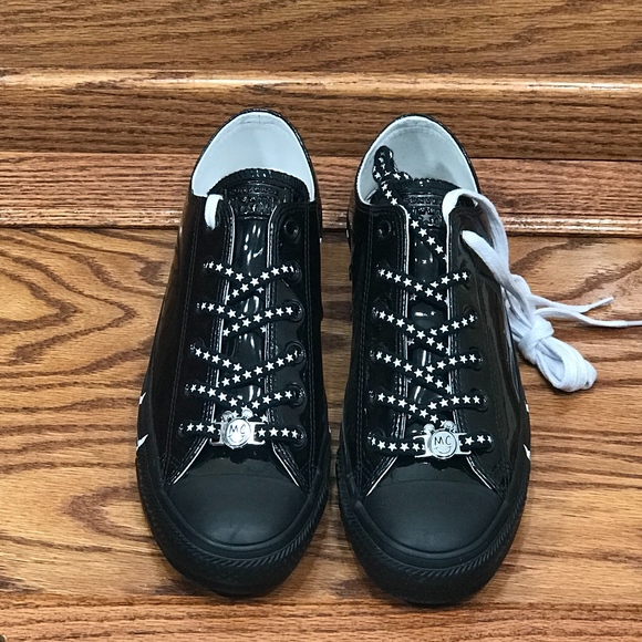 Converse Miley Cyrus Ox Black White Shoes - Picture 3 of 7